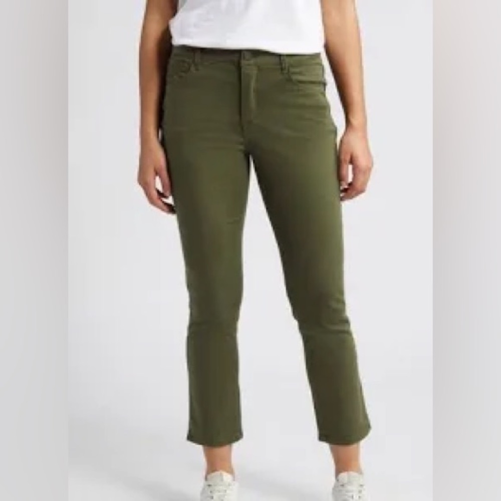 Wit & Wisdom Khaki Cropped Pants